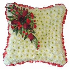 Massed Cushion Red