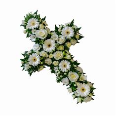 Open Cross White